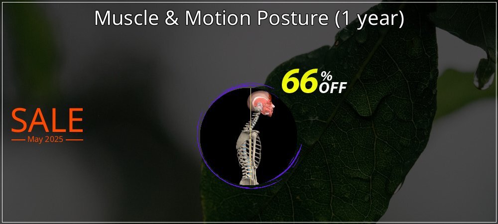 Muscle & Motion Posture - 1 year  coupon on World Password Day sales