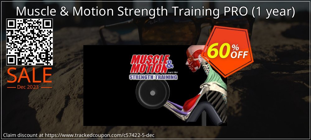 Muscle & Motion Strength Training PRO - 1 year  coupon on National Walking Day sales