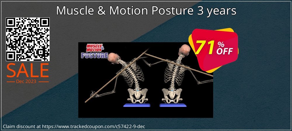 Muscle & Motion Posture 3 years coupon on Tell a Lie Day offering discount