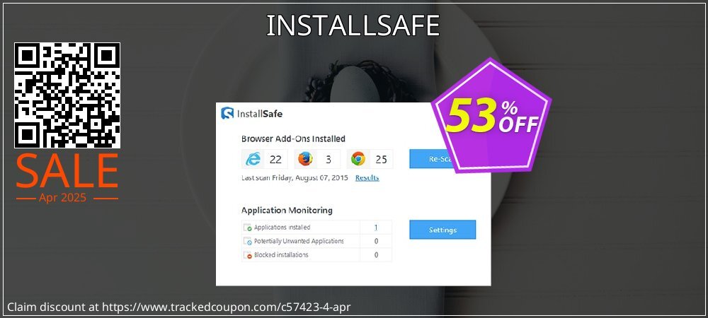 INSTALLSAFE coupon on April Fools' Day promotions