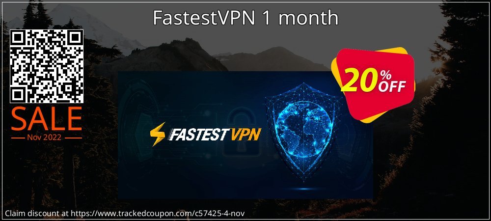 FastestVPN 1 month coupon on April Fools' Day deals