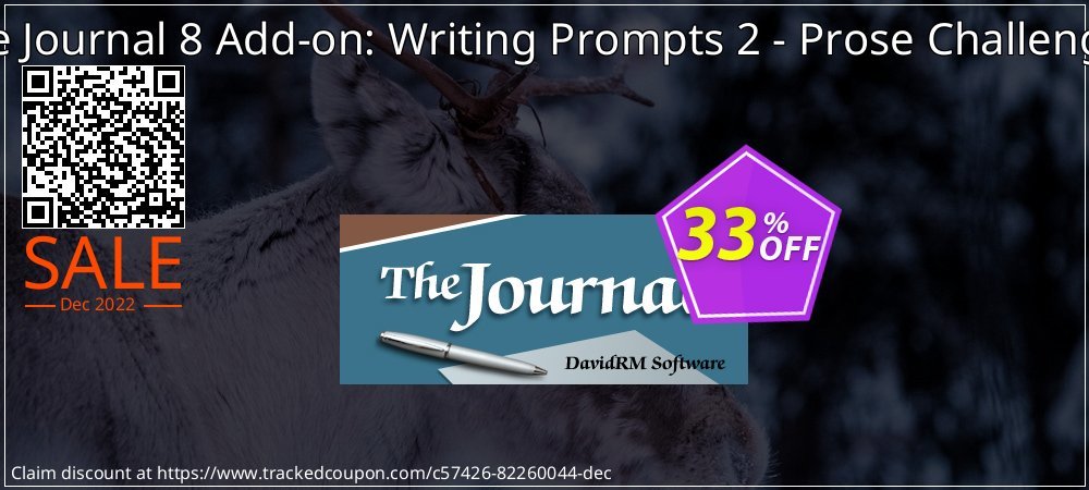 The Journal 8 Add-on: Writing Prompts 2 - Prose Challenges coupon on World Smile Day offering discount