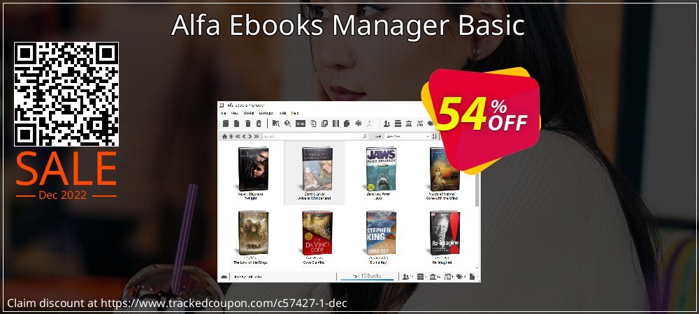 Alfa Ebooks Manager Basic coupon on World Party Day deals