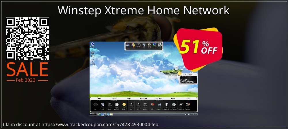 Winstep Xtreme Home Network coupon on Halloween sales