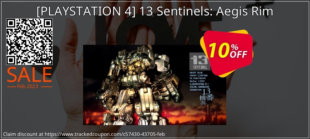  - PLAYSTATION 4 13 Sentinels: Aegis Rim coupon on World Backup Day discount