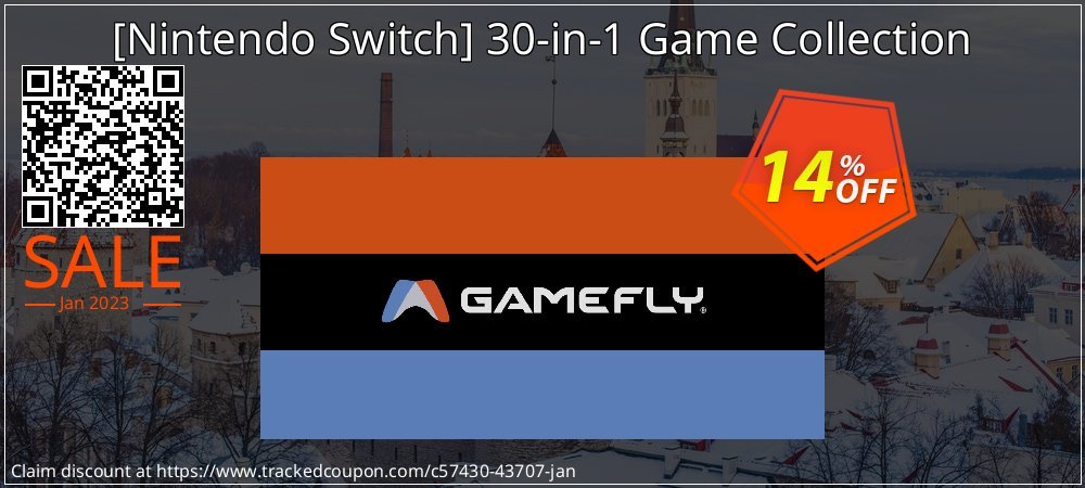  - Nintendo Switch 30-in-1 Game Collection coupon on April Fools Day offering sales