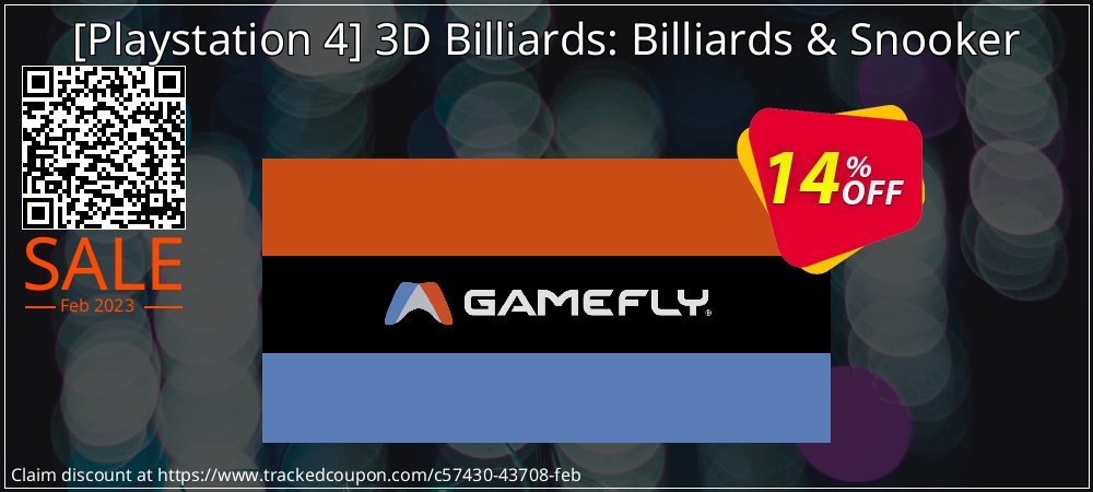  - Playstation 4 3D Billiards: Billiards & Snooker coupon on Virtual Vacation Day super sale
