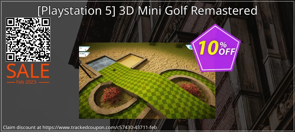  - Playstation 5 3D Mini Golf Remastered coupon on Palm Sunday sales
