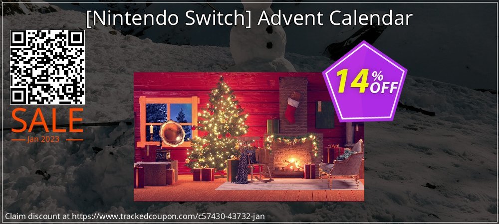  - Nintendo Switch Advent Calendar coupon on April Fools Day discount