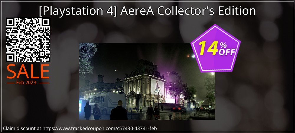  - Playstation 4 AereA Collector's Edition coupon on Palm Sunday discount
