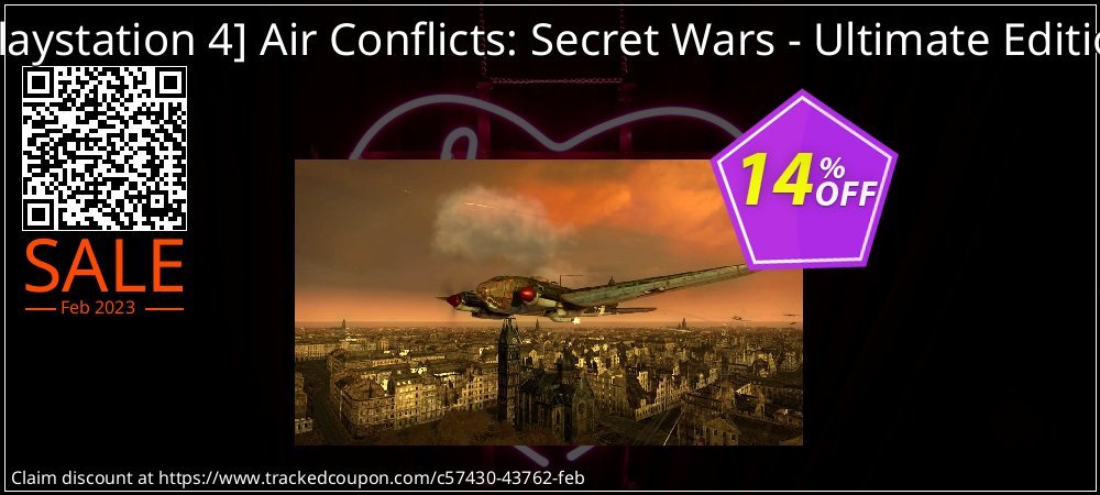 - Playstation 4 Air Conflicts: Secret Wars - Ultimate Edition coupon on April Fools Day super sale
