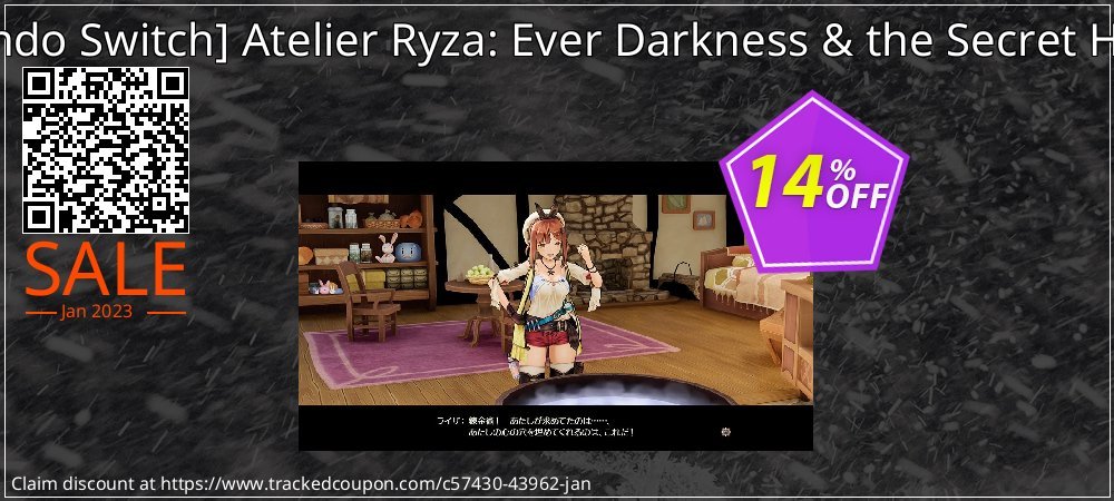 14 OFF Nintendo Switch Atelier Ryza Ever Darkness The Secret 