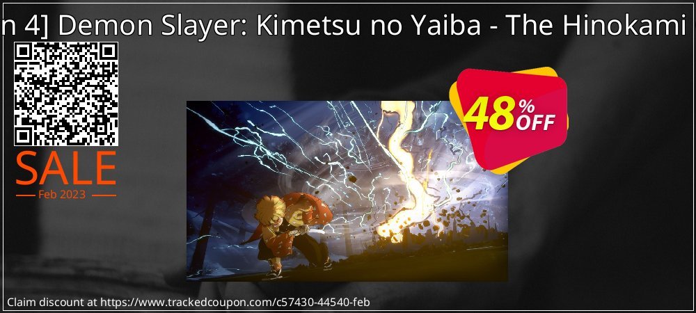  - Playstation 4 Demon Slayer: Kimetsu no Yaiba - The Hinokami Chronicles coupon on World Backup Day deals