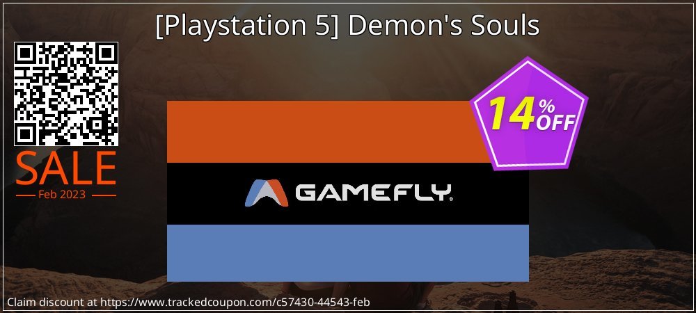  - Playstation 5 Demon's Souls coupon on Virtual Vacation Day offering discount
