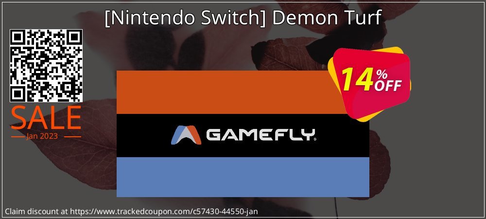  - Nintendo Switch Demon Turf coupon on World Backup Day offer