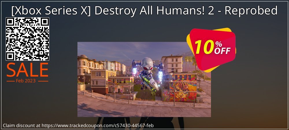  - Xbox Series X Destroy All Humans! 2 - Reprobed coupon on April Fools Day deals