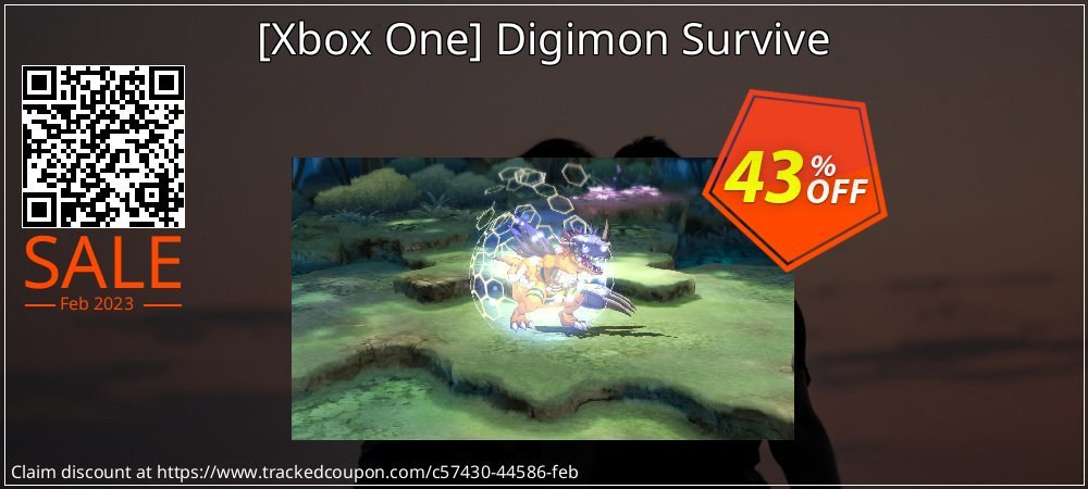  - Xbox One Digimon Survive coupon on Palm Sunday offer