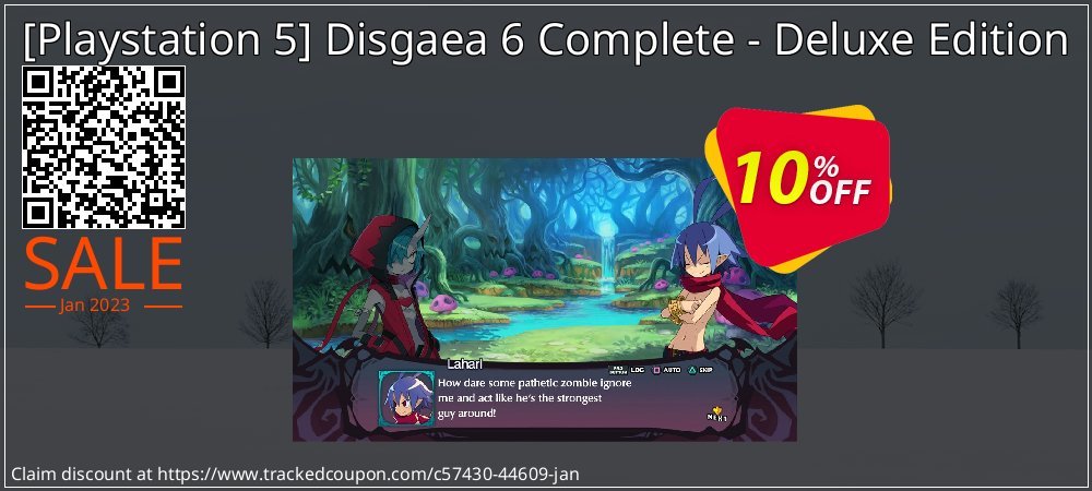  - Playstation 5 Disgaea 6 Complete - Deluxe Edition coupon on April Fools' Day discounts