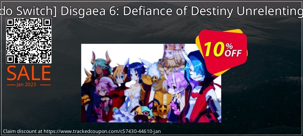  - Nintendo Switch Disgaea 6: Defiance of Destiny Unrelenting Edition coupon on World Backup Day promotions