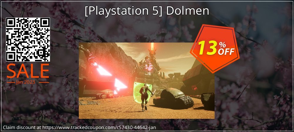  - Playstation 5 Dolmen coupon on April Fools Day offering discount