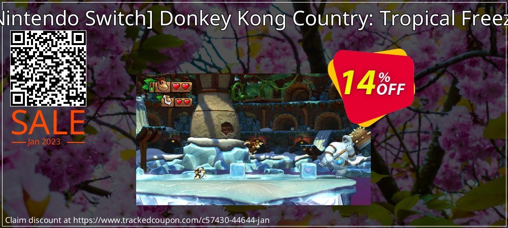  - Nintendo Switch Donkey Kong Country: Tropical Freeze coupon on April Fools' Day super sale