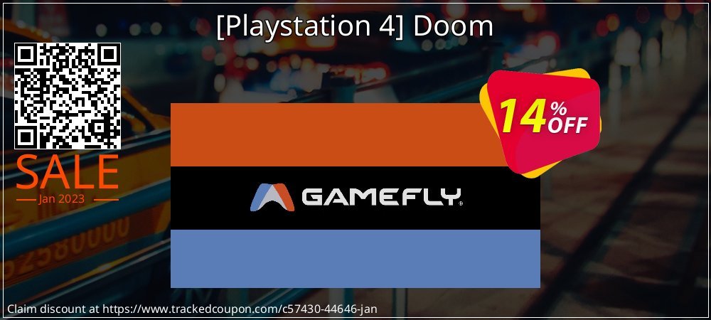  - Playstation 4 Doom coupon on Palm Sunday promotions