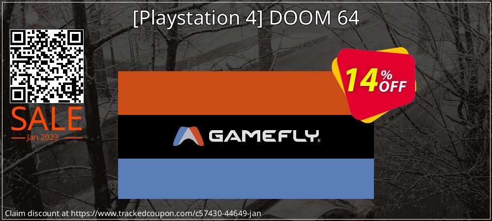  - Playstation 4 DOOM 64 coupon on April Fools' Day offer