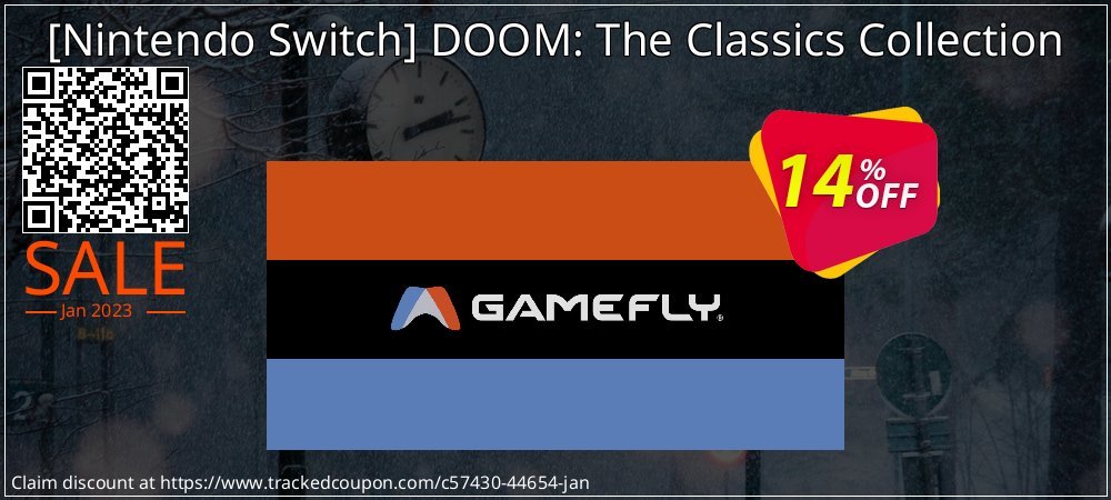  - Nintendo Switch DOOM: The Classics Collection coupon on April Fools' Day discounts