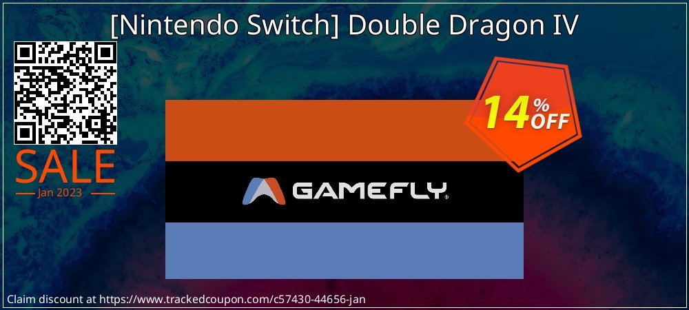  - Nintendo Switch Double Dragon IV coupon on Palm Sunday sales