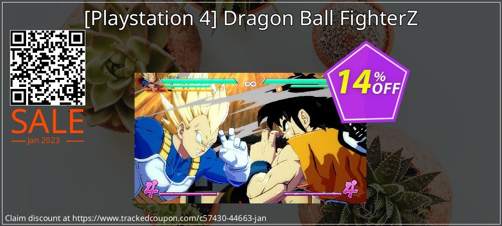  - Playstation 4 Dragon Ball FighterZ coupon on Virtual Vacation Day discounts