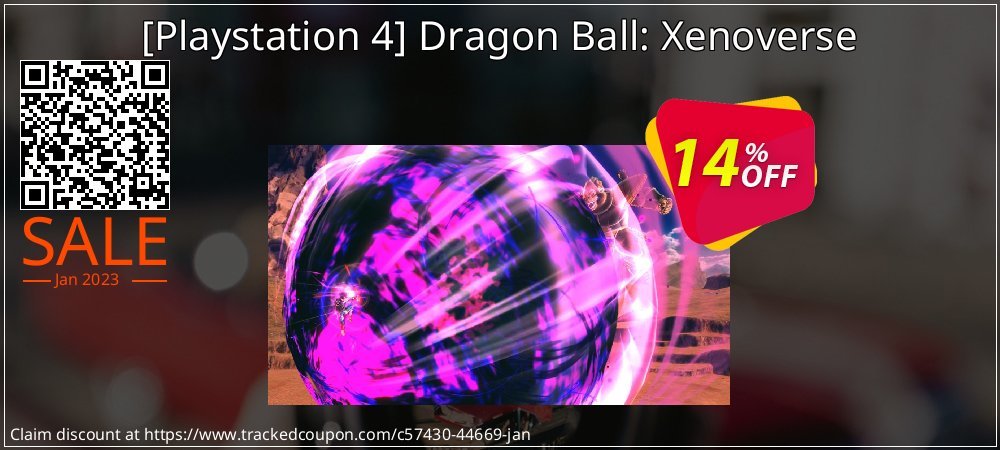  - Playstation 4 Dragon Ball: Xenoverse coupon on April Fools' Day offering discount