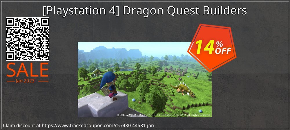  - Playstation 4 Dragon Quest Builders coupon on Palm Sunday discounts