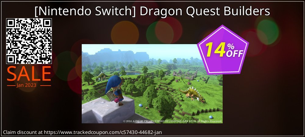  - Nintendo Switch Dragon Quest Builders coupon on April Fools Day promotions