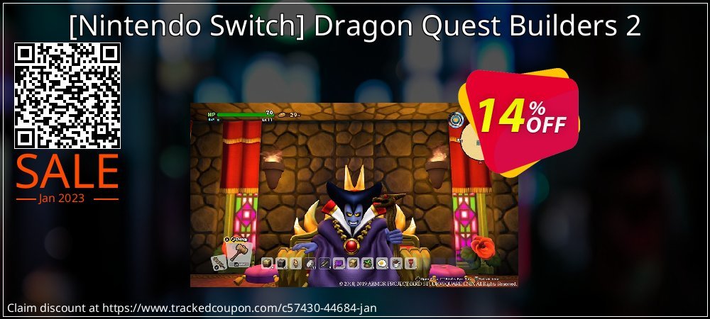  - Nintendo Switch Dragon Quest Builders 2 coupon on April Fools' Day deals