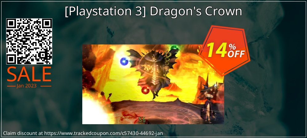  - Playstation 3 Dragon's Crown coupon on April Fools Day sales