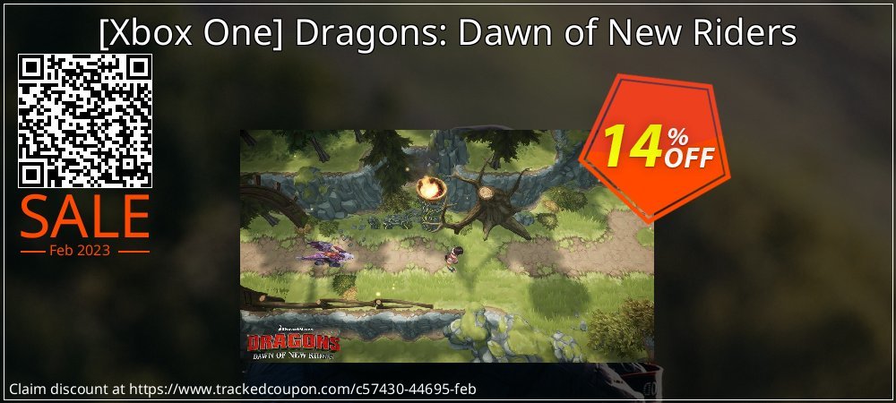  - Xbox One Dragons: Dawn of New Riders coupon on World Backup Day discount