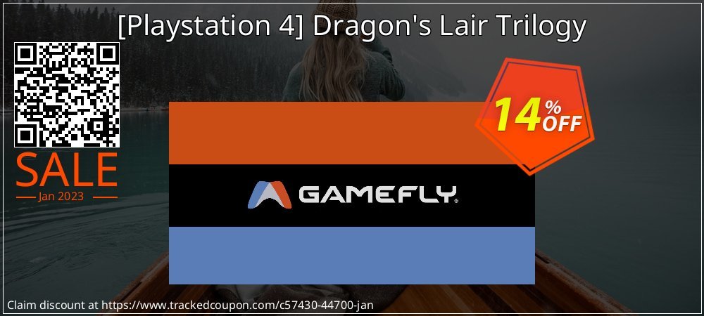  - Playstation 4 Dragon's Lair Trilogy coupon on World Backup Day promotions