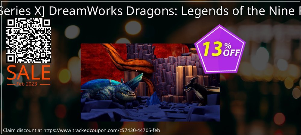  - Xbox Series X DreamWorks Dragons: Legends of the Nine Realms coupon on World Backup Day offering discount