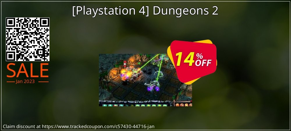  - Playstation 4 Dungeons 2 coupon on Palm Sunday super sale