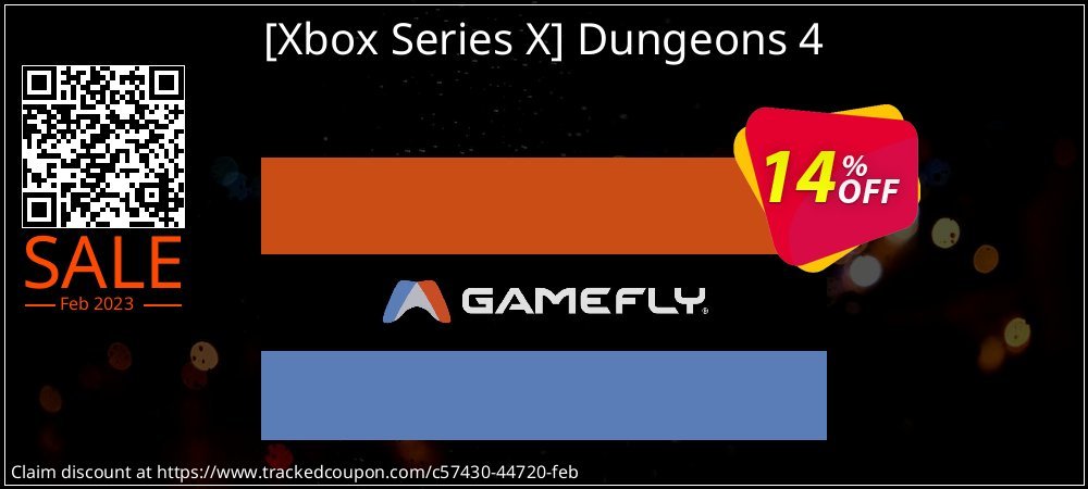  - Xbox Series X Dungeons 4 coupon on World Backup Day deals
