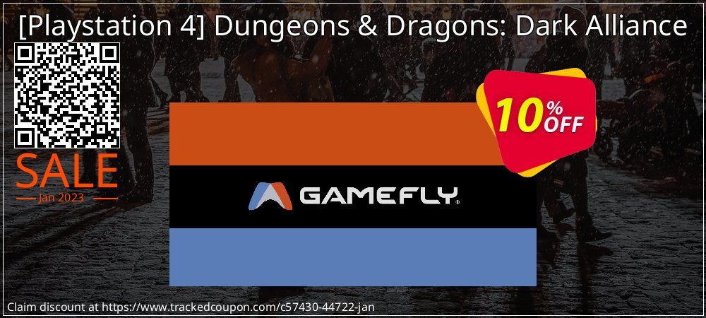  - Playstation 4 Dungeons & Dragons: Dark Alliance coupon on April Fools Day discount