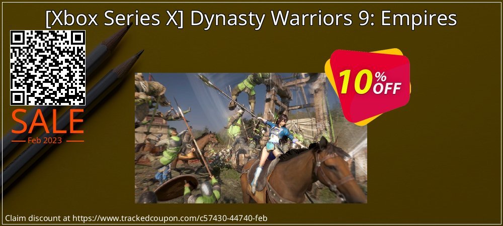  - Xbox Series X Dynasty Warriors 9: Empires coupon on World Backup Day discount