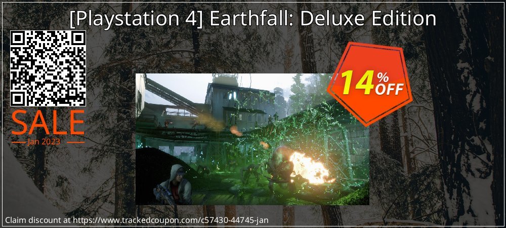  - Playstation 4 Earthfall: Deluxe Edition coupon on World Backup Day promotions