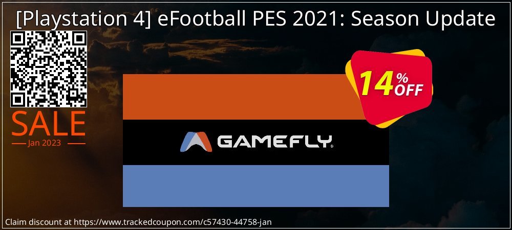  - Playstation 4 eFootball PES 2021: Season Update coupon on Virtual Vacation Day discount