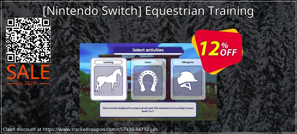  - Nintendo Switch Equestrian Training coupon on April Fools Day deals