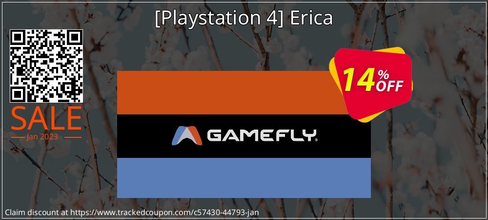  - Playstation 4 Erica coupon on Virtual Vacation Day offer