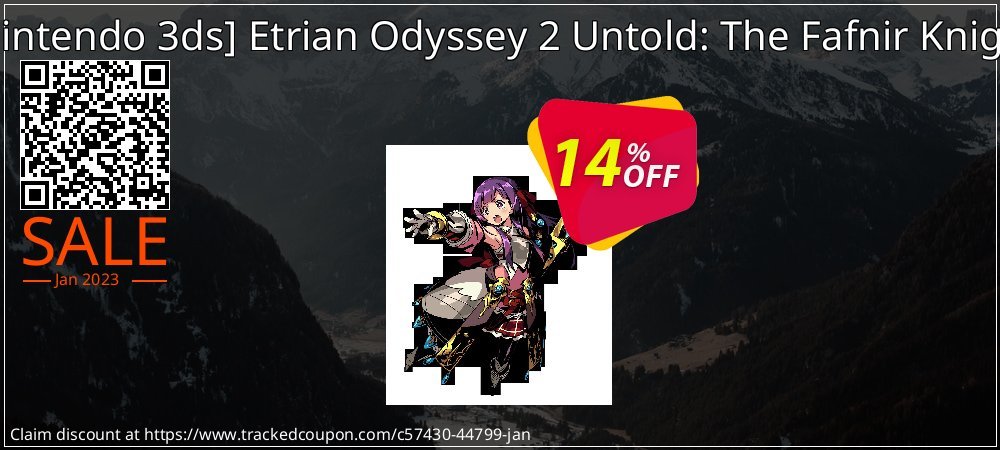  - Nintendo 3ds Etrian Odyssey 2 Untold: The Fafnir Knight coupon on April Fools' Day promotions