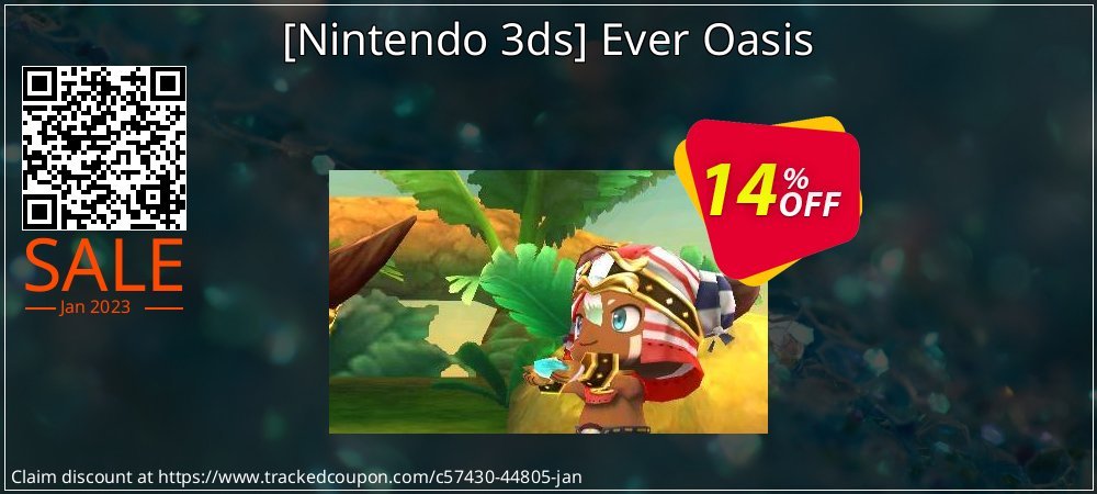  - Nintendo 3ds Ever Oasis coupon on World Backup Day offering sales