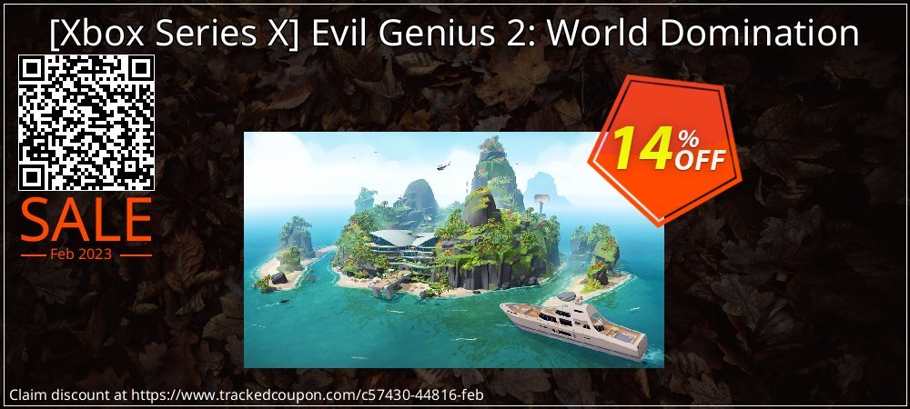  - Xbox Series X Evil Genius 2: World Domination coupon on Palm Sunday discounts