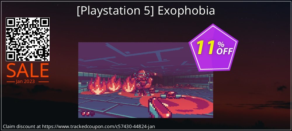  - Playstation 5 Exophobia coupon on April Fools' Day super sale